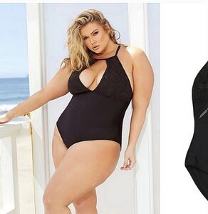 NWT PLAYFUL PROMISES hunter McGrady Size 20 swimsuit